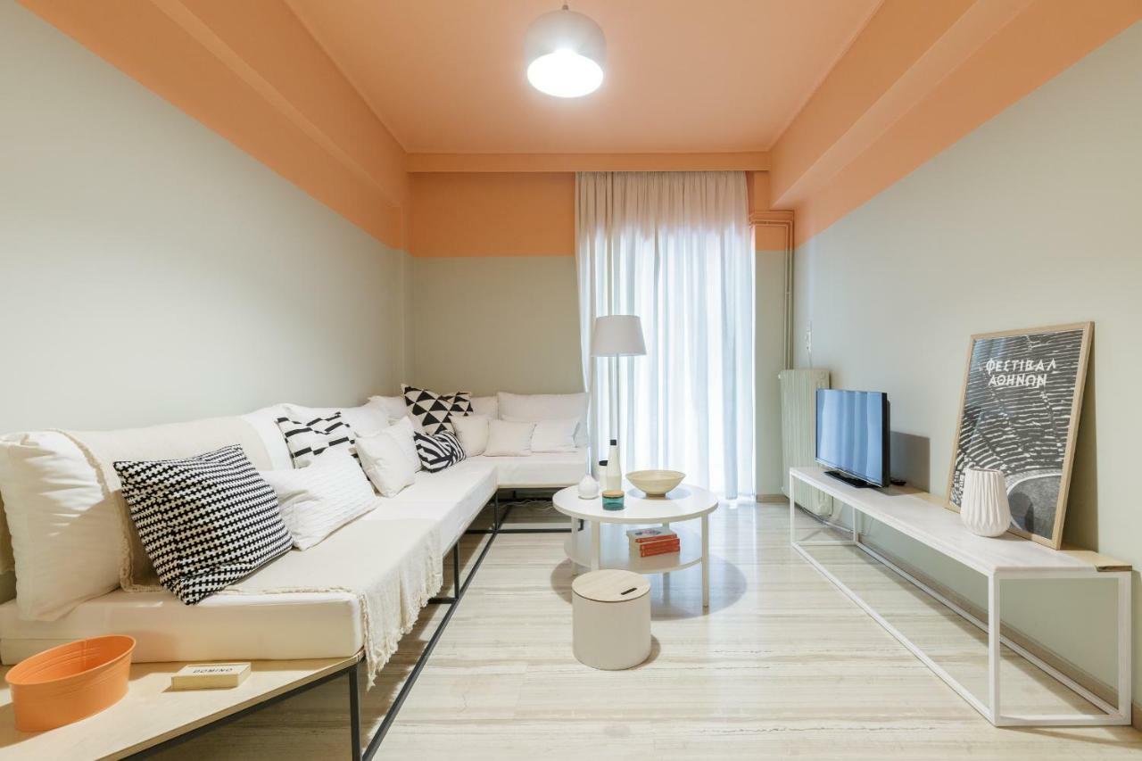 Elegant Coral Apartment アテネ エクステリア 写真